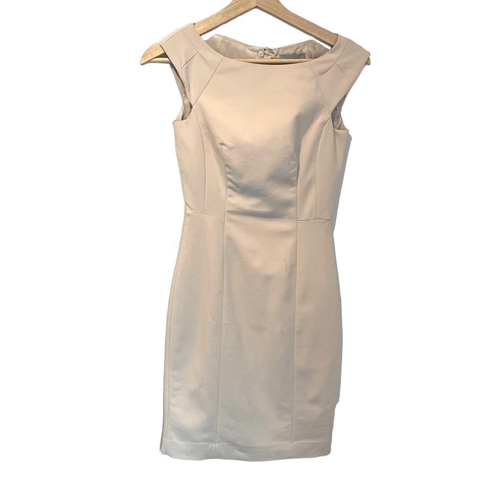 Cream H&M Pencil Dress Size 2